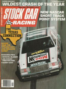 STOCK CAR RACING 1982 APRIL - McGriff, Swartz,Pearson, Gant, Nielsen